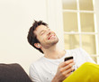 Man Listening To Music