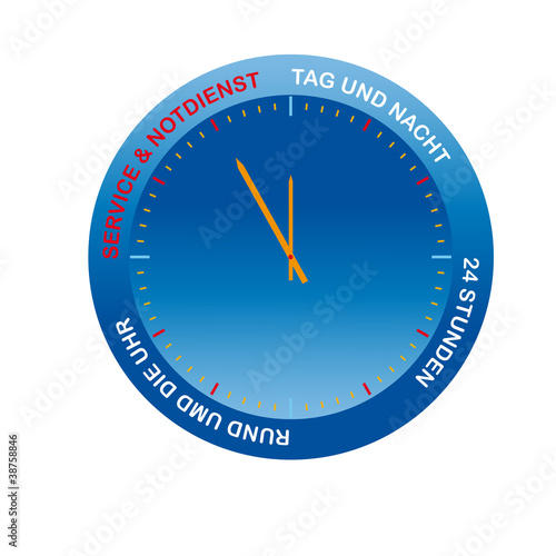 Vector: 24 h Service 24 h Service