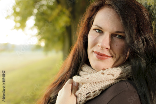 Photo: XXL-Model im Herbst XXL-Model im Herbst