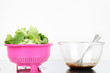 Salat zubereiten