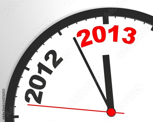 Illustration: New Year 2013 New Year 2013