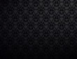 black floral wallpaper