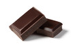 Two pieces of chocolate