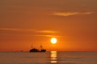 Sunset at sea