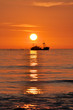 Sunset at sea