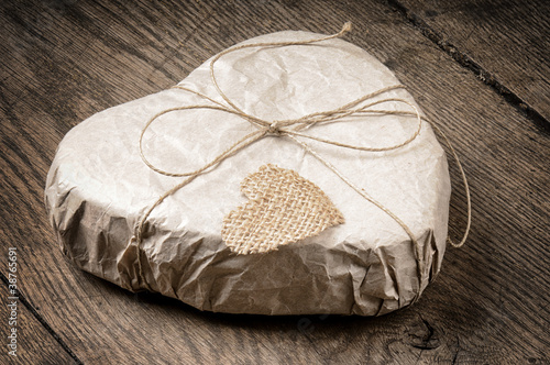 Photo: Heart shaped gift Heart shaped gift