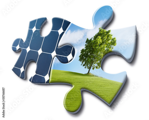 Foto: nature loves solar energy nature loves solar energy