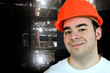 Night Construction Worker
