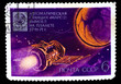 USSR - CIRCA 1972: A stamp printed in USSR, automatic station "M