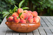 Fresh peaches