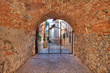 Old passage. La Morra, Northern Italy.