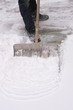 Schneeschaufeln