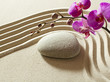 Asian garden peaceful still life