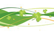 Vector: Abstract background with clovers Abstract background with clovers