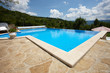 Photo : Geranien am Pool