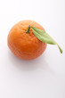 Foto: Mandarine mit Blatt Mandarine mit Blatt