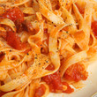 Tagliatelle Pasta with Tomato Ragu