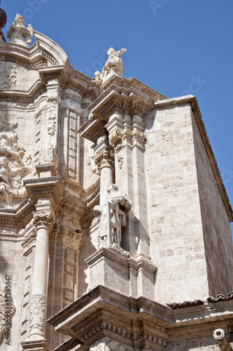 Photo: Detail of the Main Door of Valencia Cathedral Detail of the Main Door of Valencia Cathedral