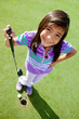 Photo: Young female golf player Young female golf player