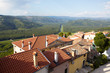 Ausblick von Bergdorf Motovun, Istrien, Kroatien