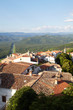 Ausblick von Bergdorf Motovun, Istrien, Kroatien