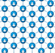 Illustration: social network background social network background