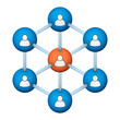 social network symbol