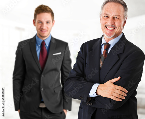 Photo: Businessmen partners Businessmen partners