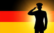 The German flag The German flag