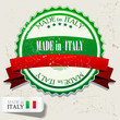 Set of Badges, Labels, Tags "Made in Italy". Vector illustration