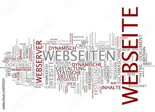 Illustration: Webseite Webseite