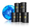 Oil trading concept Oil trading concept