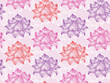 abstract floral pattern - vector illustration