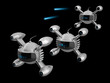 Silver nanoparticles spaceships Silver nanoparticles spaceships