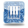 Piano glossy button