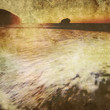grunge ocean