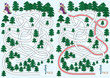 Winter maze