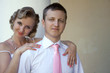 Groom and bride