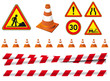 Vektor: Signalisation travaux Signalisation travaux