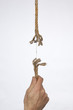 Frayed rope