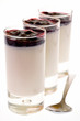 Trio de panacottas