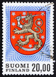 Postage stamp Finland 1978 Finnish Arms from Grave of King Gusta Postage stamp Finland 1978 Finnish Arms from Grave of King Gusta