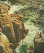 old rough sea photo