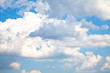 Blue Sky with White Clouds