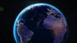 Earth Orbit Night - City Lights from Space (Europe)