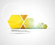 Minimalist background | combined colors. Vector illustration.