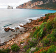 spiaggia di porto flavia e pan di zucchero, in sardegna