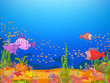 Vektor: Ocean Underwater World Ocean Underwater World