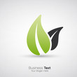logo feuille verte