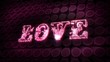 Video: Love Glitz Sparkle Text Love Glitz Sparkle Text